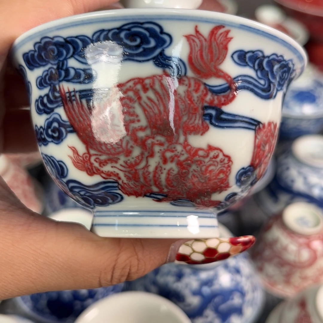 杯子景德镇毛仔柴窑主人杯