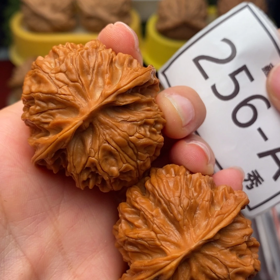 文玩核桃把件苹果园40，