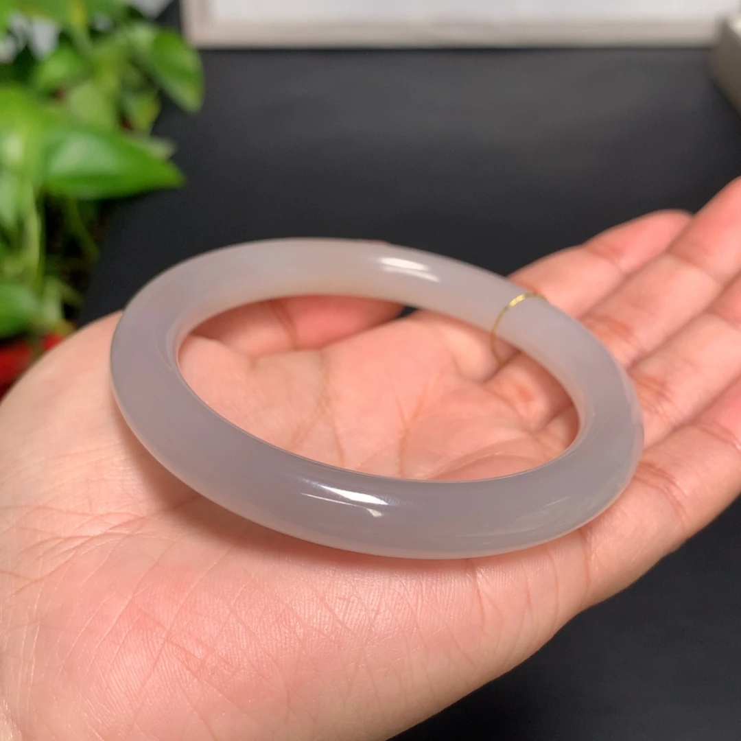 和田玉手镯未镶嵌59