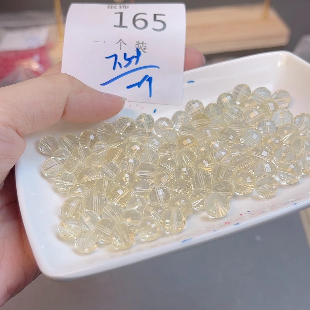 水晶珠宝半成品未镶嵌165 。