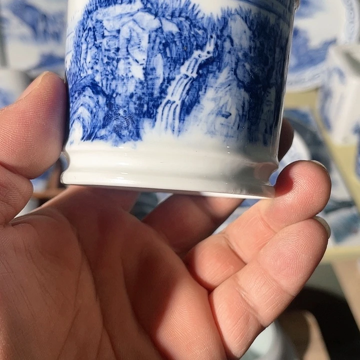 盘记*景德镇瓷器手工手绘