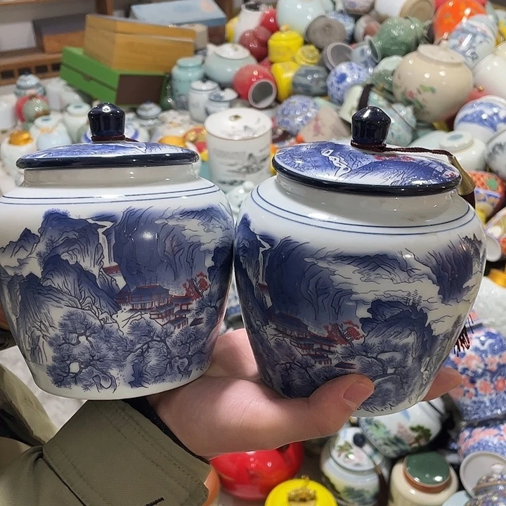 陶瓷罐茶叶罐密封罐