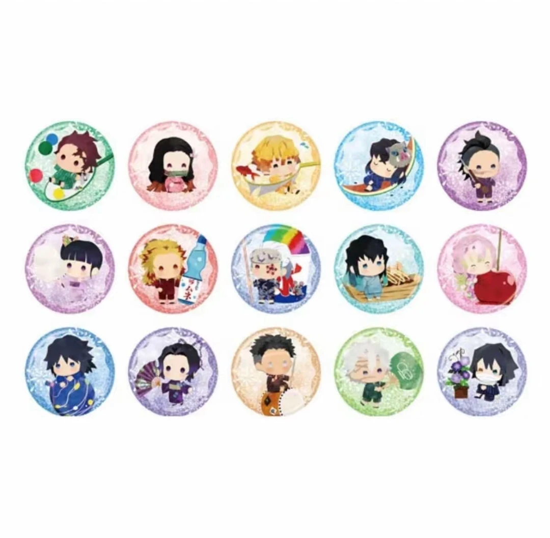 【鬼灭之刃】全家便利店联动系列吧唧立牌 盲盒代拆 未成年禁止下单