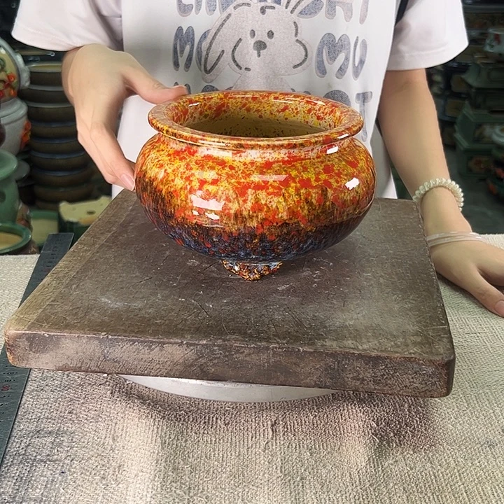 泳坤堂石湾盆陶瓷