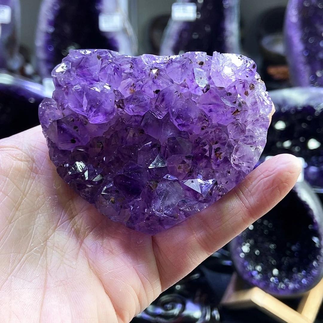 未镶嵌大型摆件（非配饰）紫晶