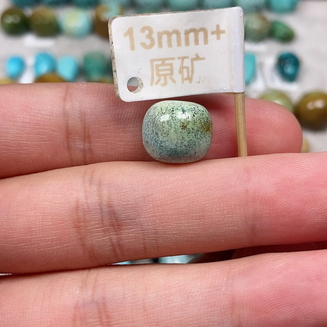未镶嵌绿松石珠宝半成品