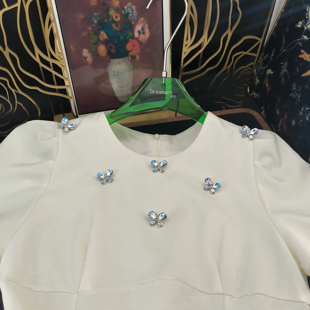 夏季新款月光彩蝴蝶带别针AZ757