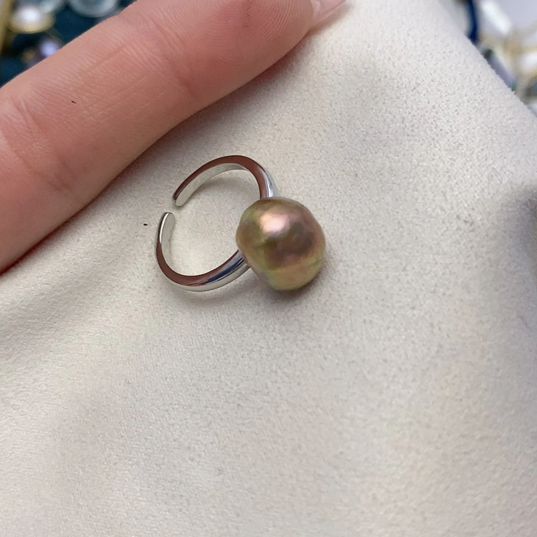 【闪购商品】淡水珍珠戒指合金30