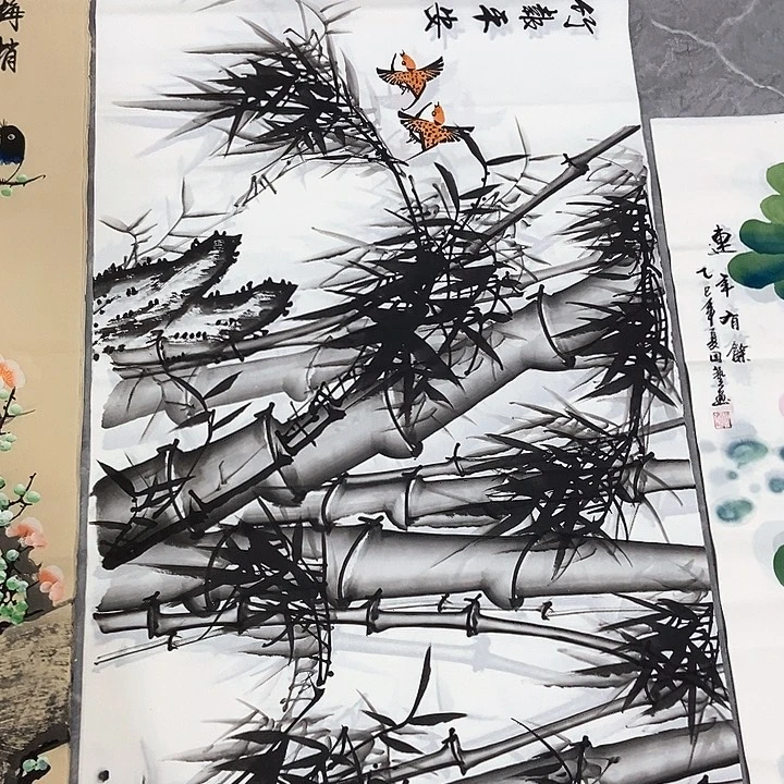 小周画廊的直播间