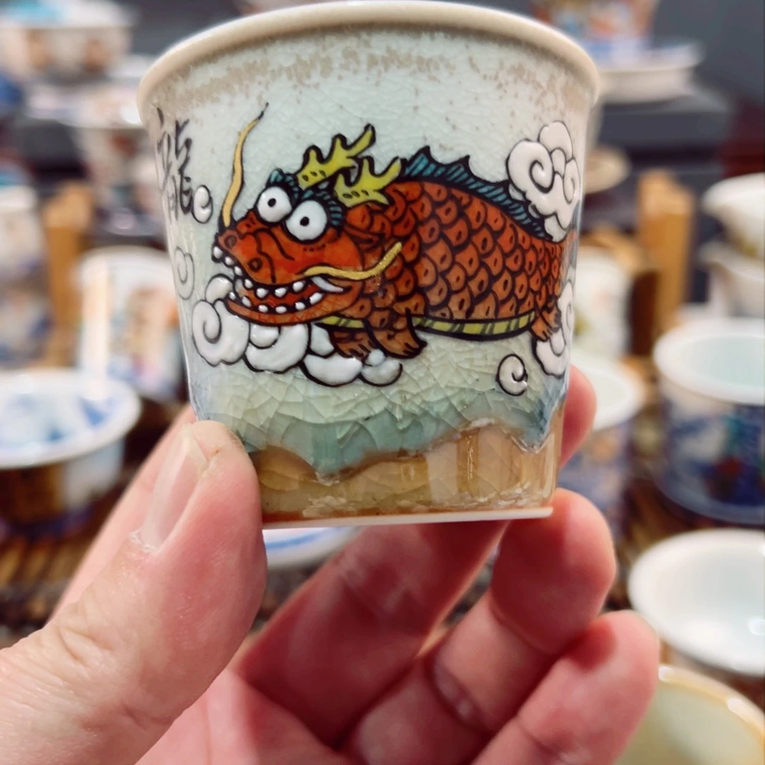 杯景德镇手工手绘