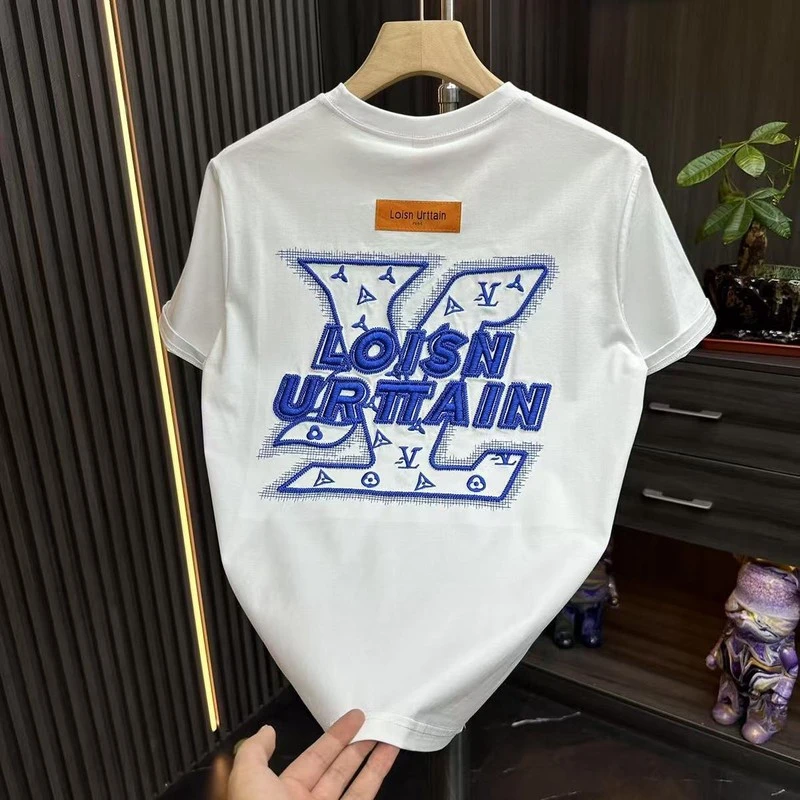 【Npkp&Victorit官方】潮牌殴货短袖男士轻奢刺绣字母T恤休闲小众