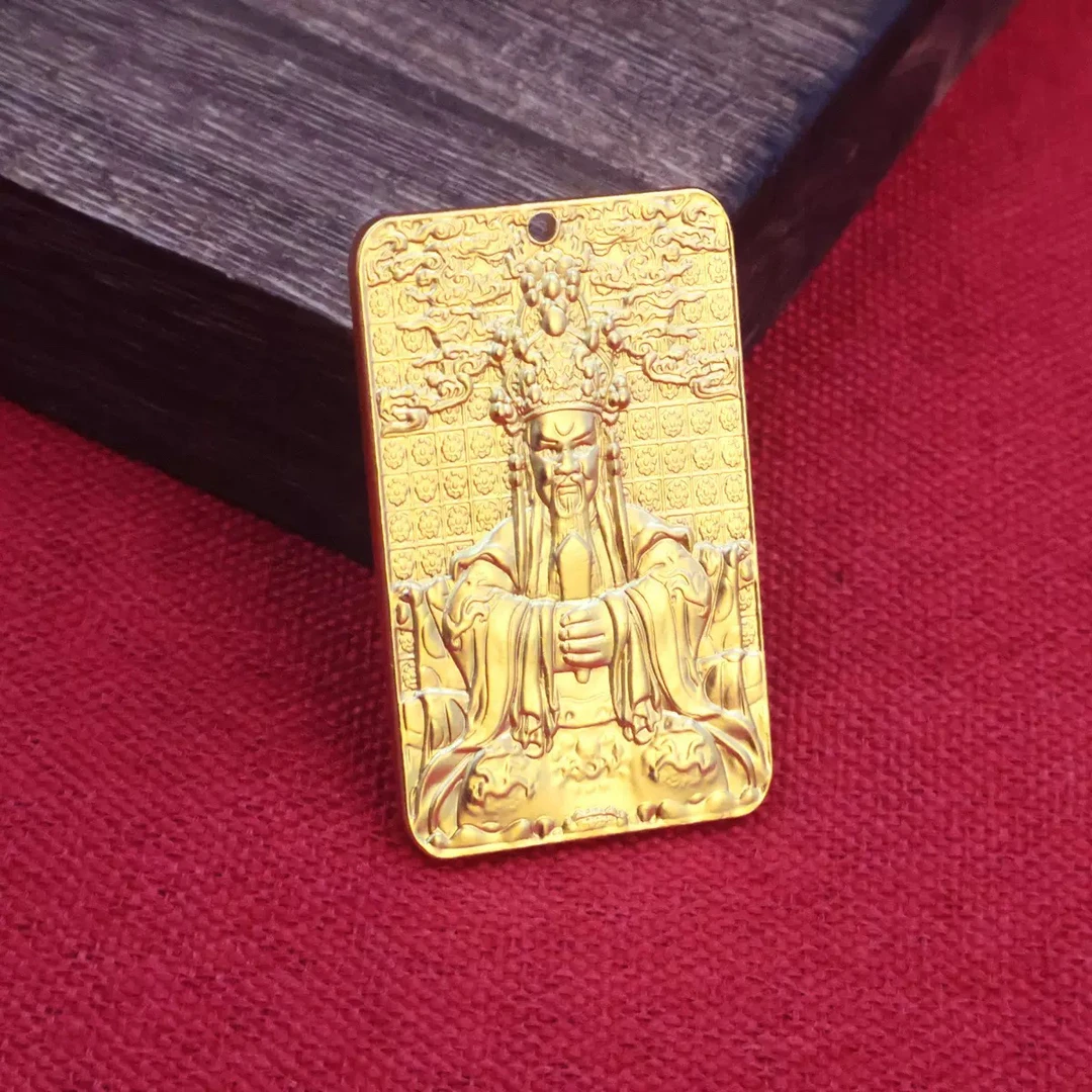 合金吊坠 高档精美五爷财神吊坠1