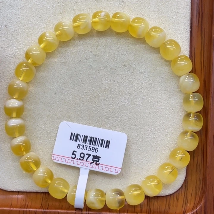 蜜蜡未镶嵌手链蜜蜡