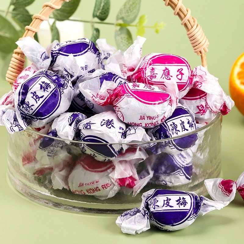 嘉应子陈皮梅港味李子蜜饯果脯儿时怀旧零食广东特产休闲零食酸甜