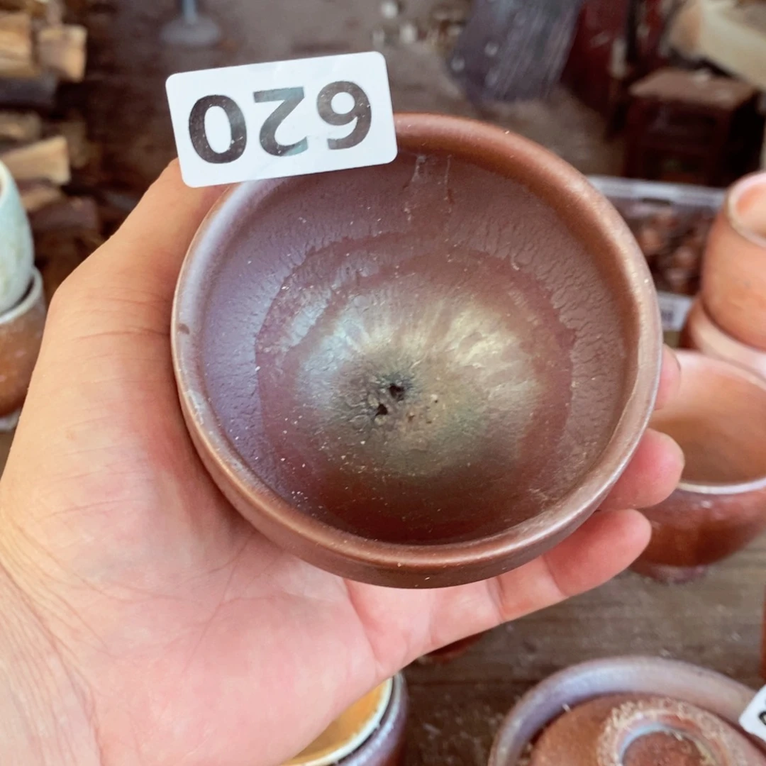 柴烧茶具陶瓷杯子