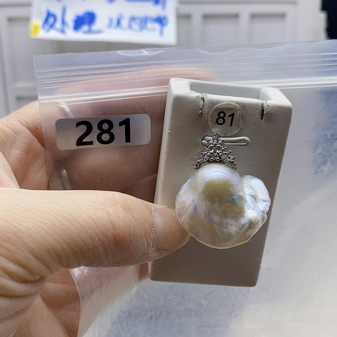 颈饰合金淡水珍珠