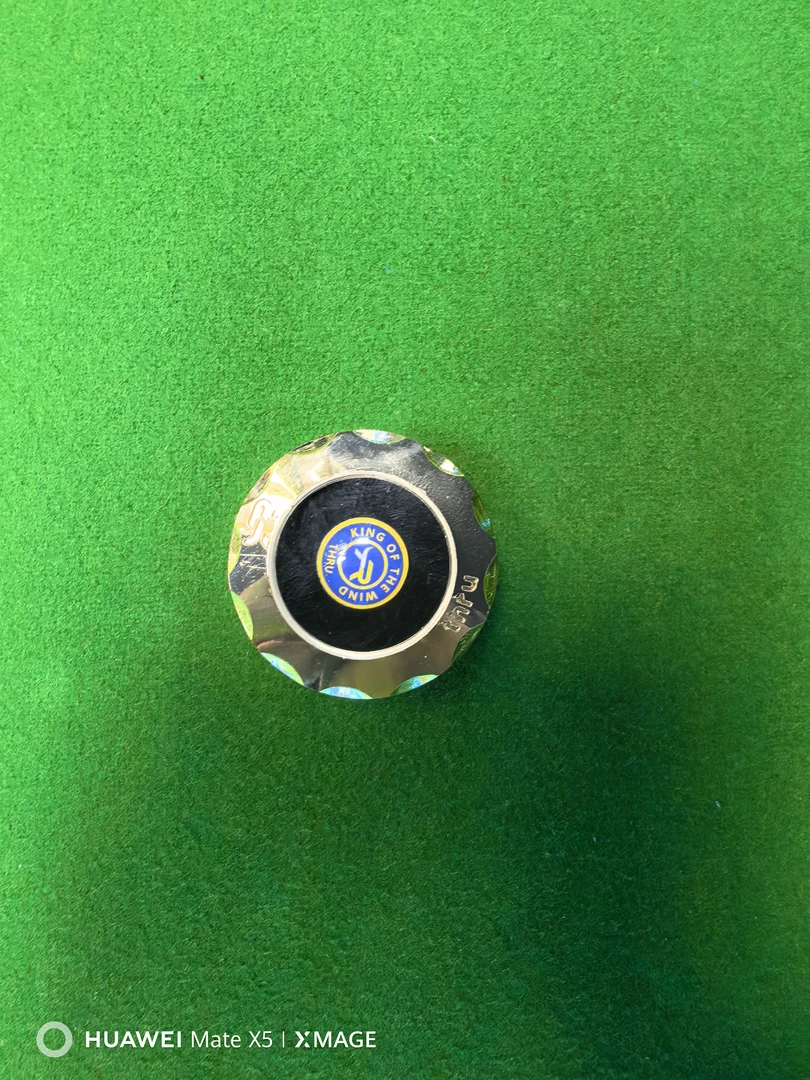 11MM小头斯诺克台球杆皮头材质适用于黑八桌球