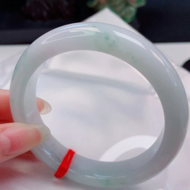 未镶嵌手镯翡翠55圈