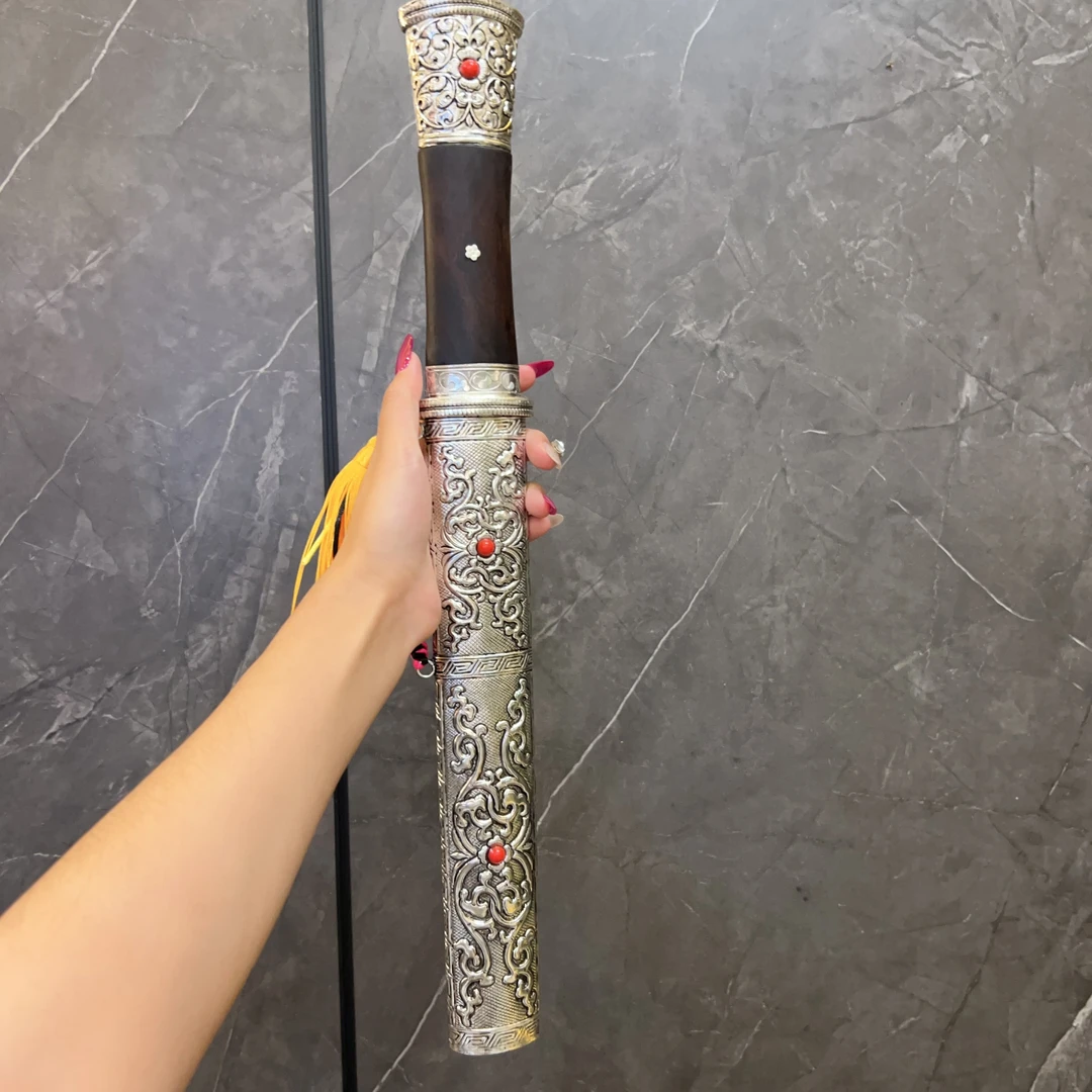 藏式水果刀纯手工锻打家用户外厨房用锋利
