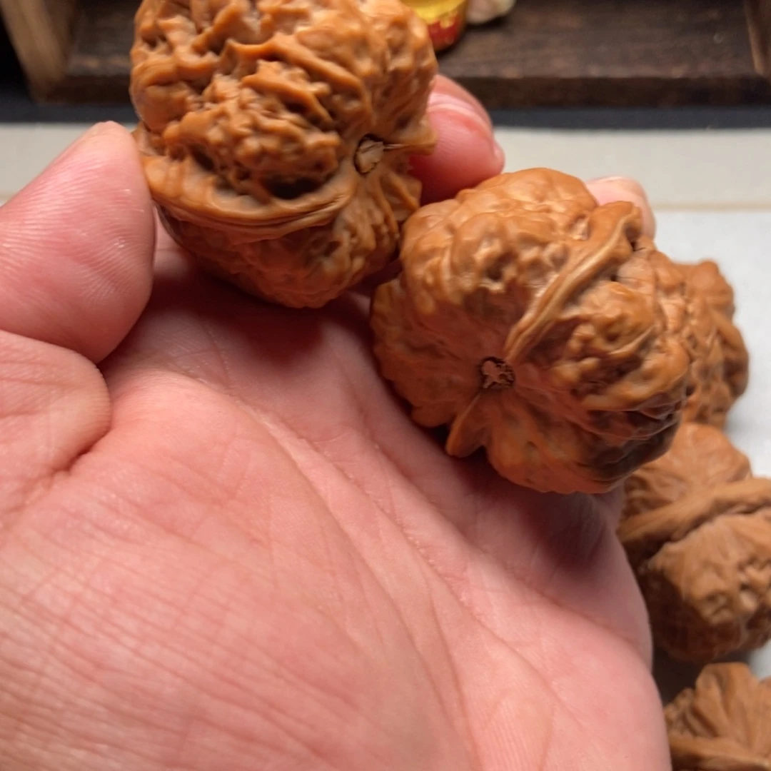 柚****吊坠文玩核桃41蛙蛙