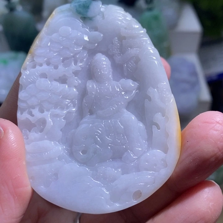 【闪购商品】颈饰未镶嵌翡翠普贤