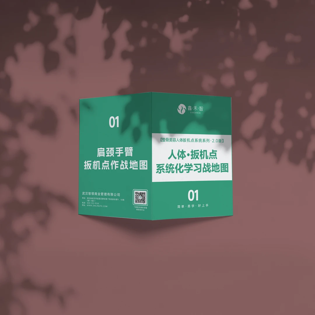 鑫禾智美容肌肉板机点系统化学习地图