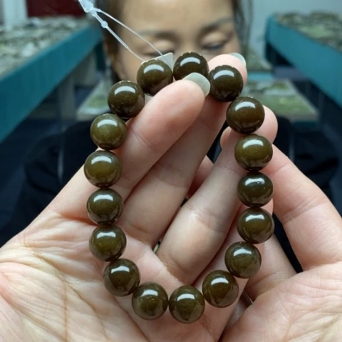 和田玉未镶嵌手链212