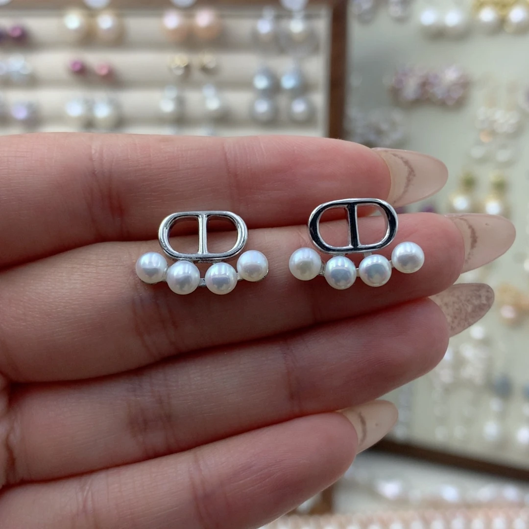 淡水珍珠颈饰钛钢