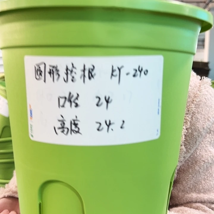 正品圆控口24高24白色8个无托