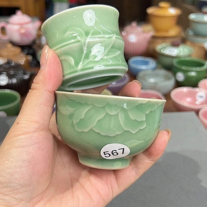 龙泉敬悦青瓷品茗杯