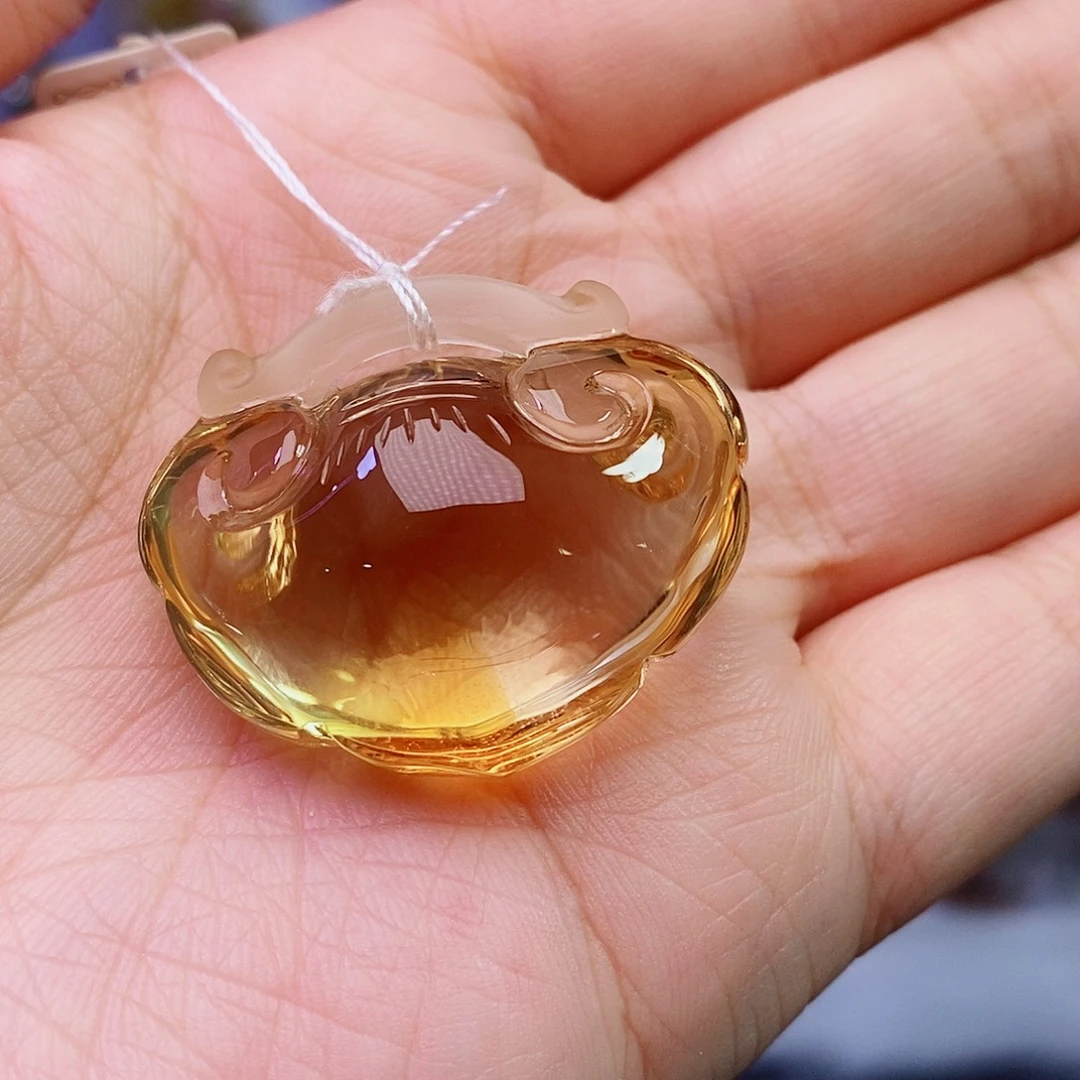 水晶未镶嵌吊坠(赠链)