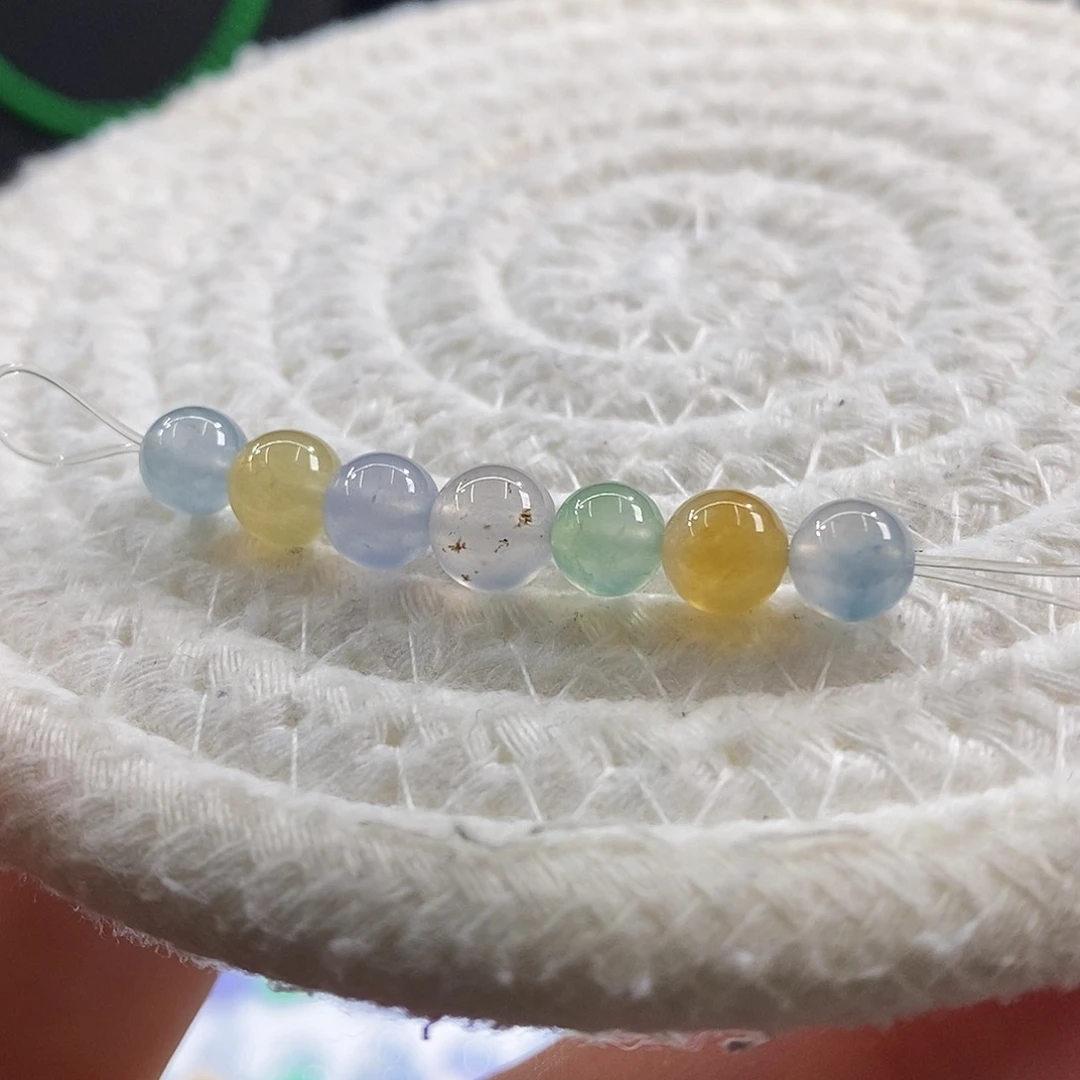 翡翠散珠高冰马卡龙