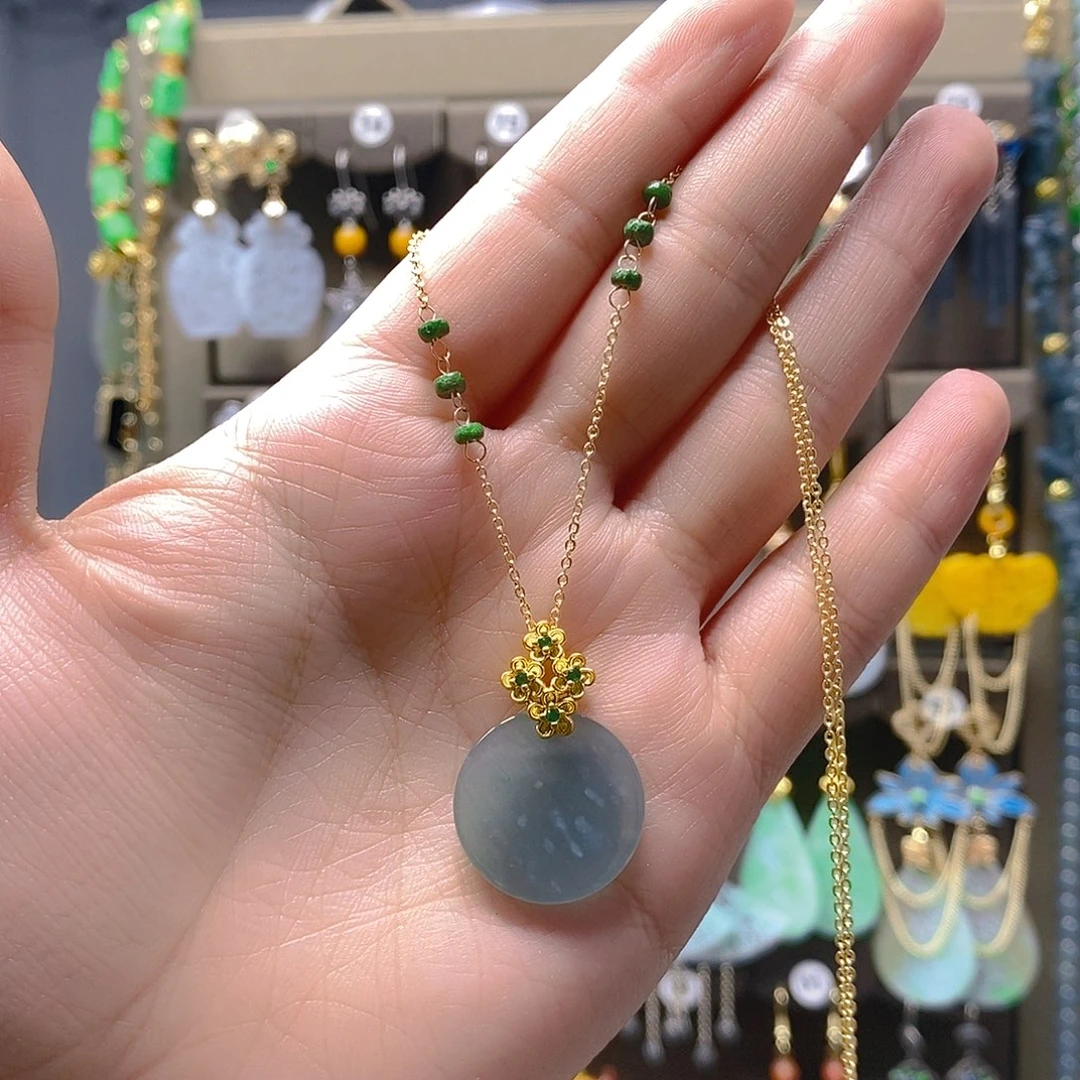 未镶嵌翡翠耳饰翡翠