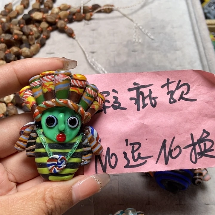 颈饰琉璃印度尼西亚微瑕15no退换