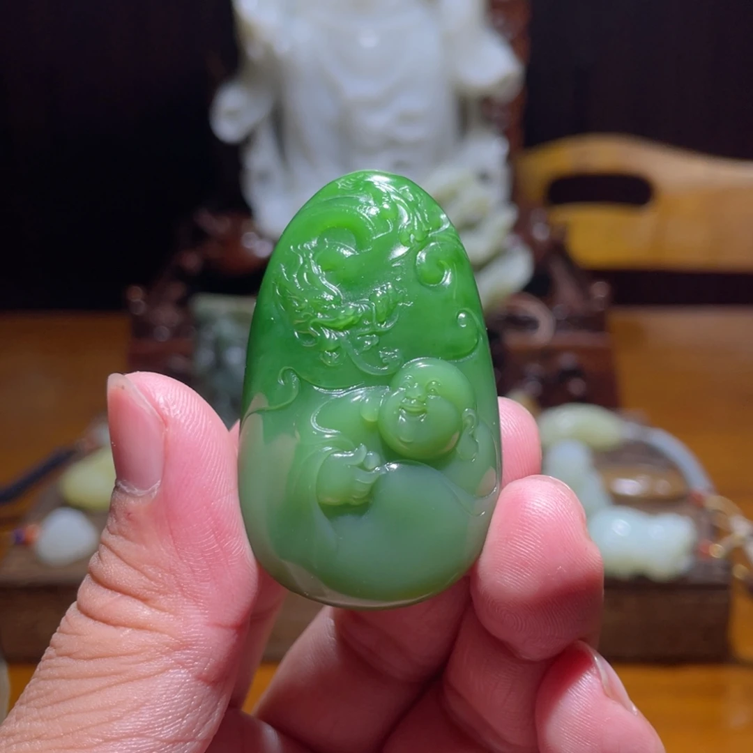 颈饰未镶嵌和田玉
