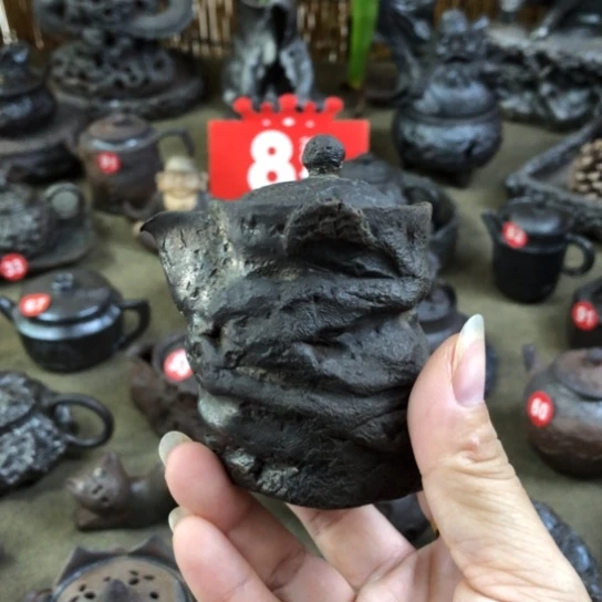 全场八折全手捏柴烧茶器