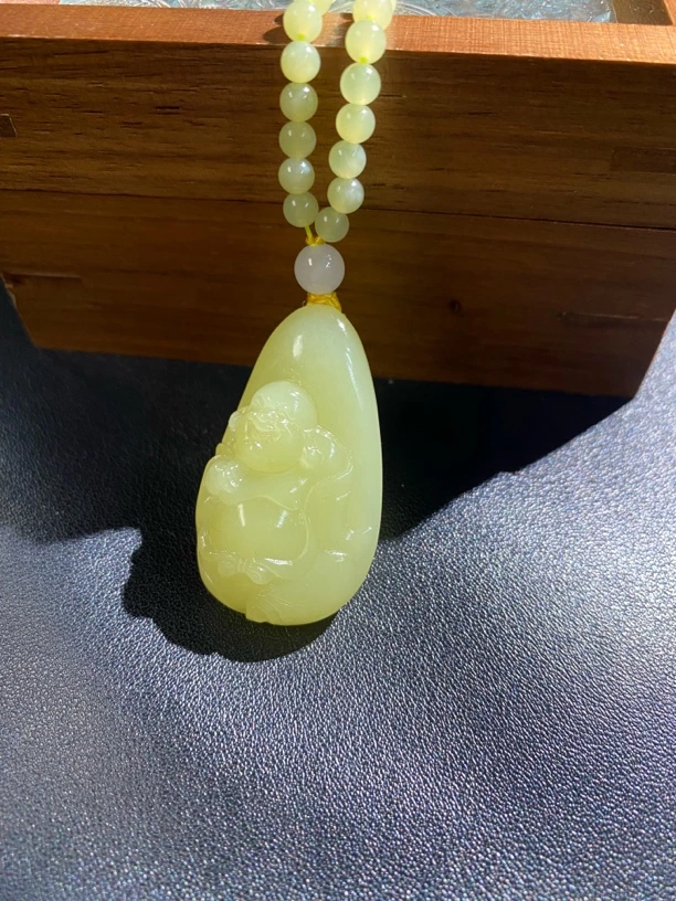 天然黄口女士佛公挂件多样性发货