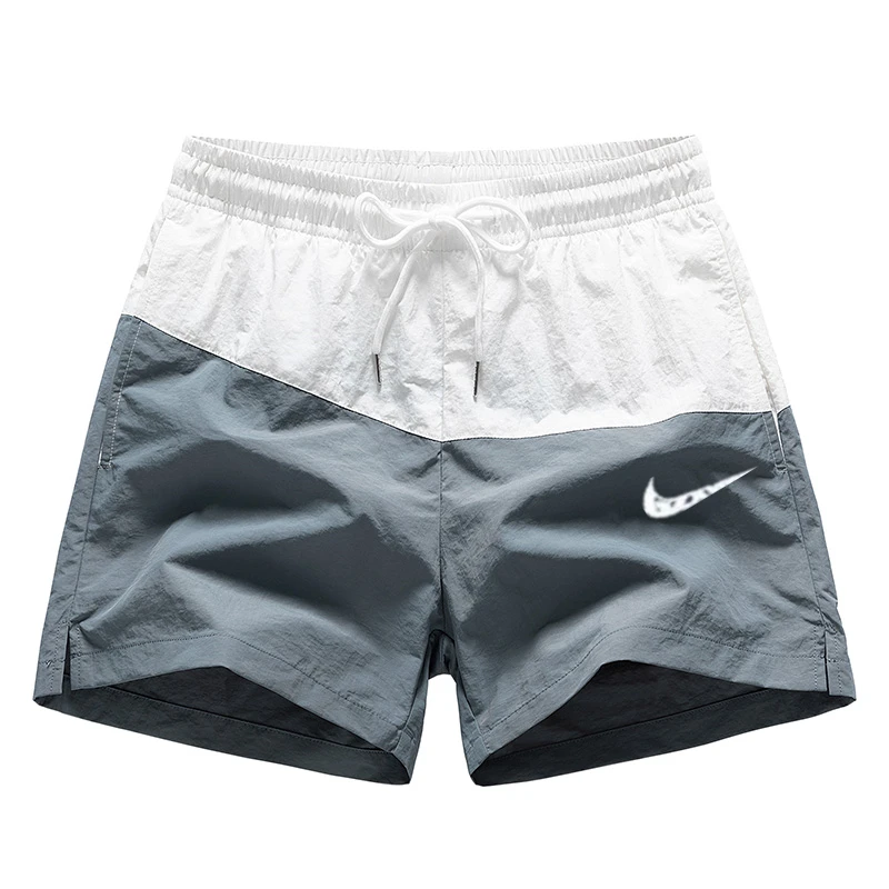 官方正品奥莱短裤男夏透气弹力宽松跑步沙滩裤运动户外休闲四分裤