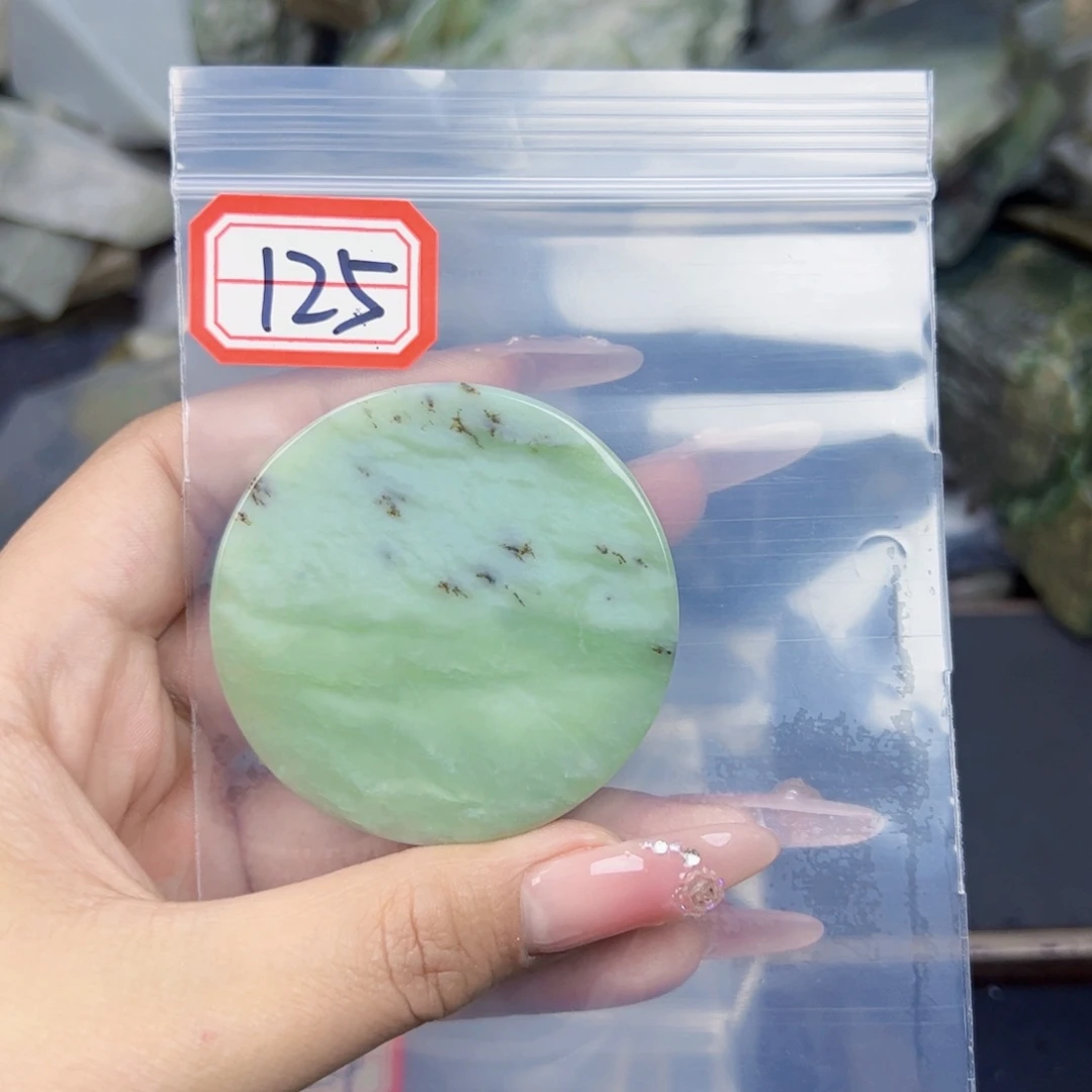 和田玉珠宝半成品未镶嵌