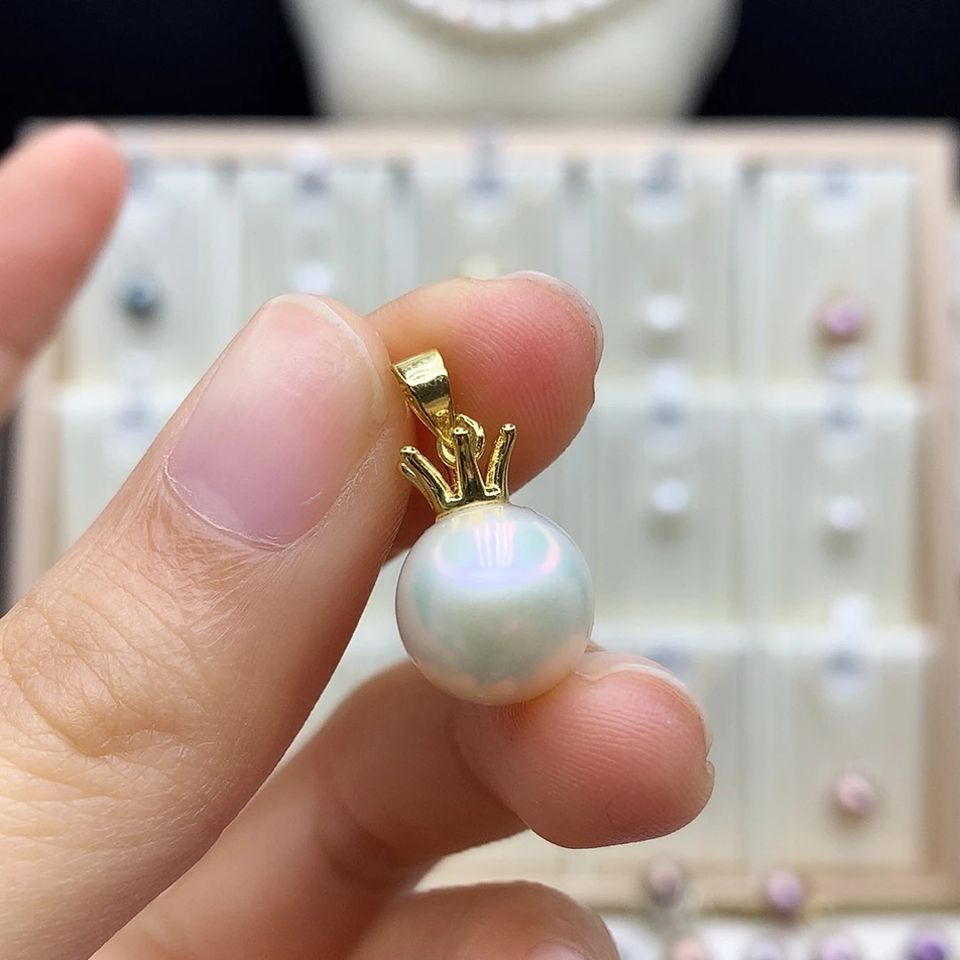淡水珍珠颈饰合金
