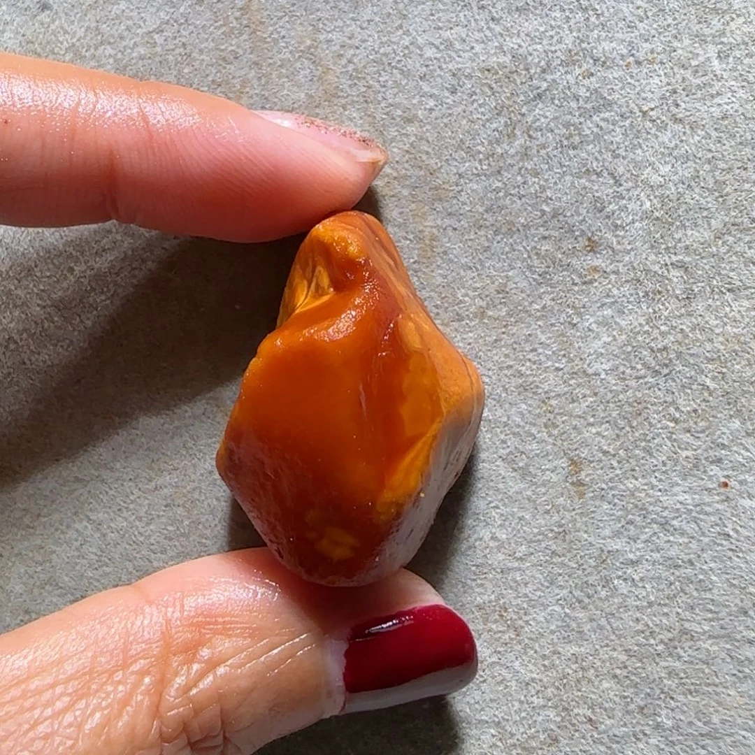 定制琥珀未镶嵌月*专拍