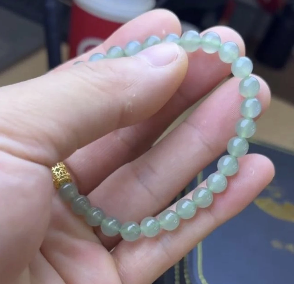 「911一哥精选」天然缅甸翡翠手链/SC010