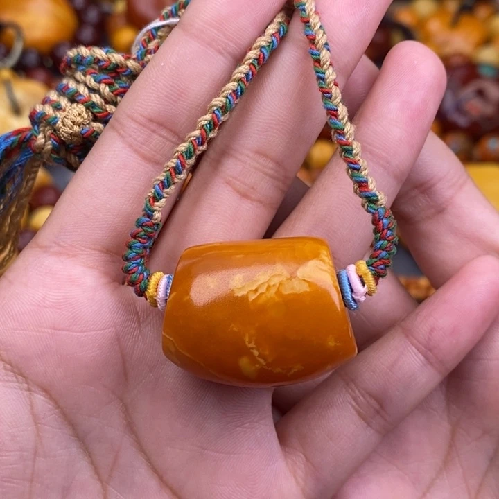 蜜蜡未镶嵌裸石蜜蜡L