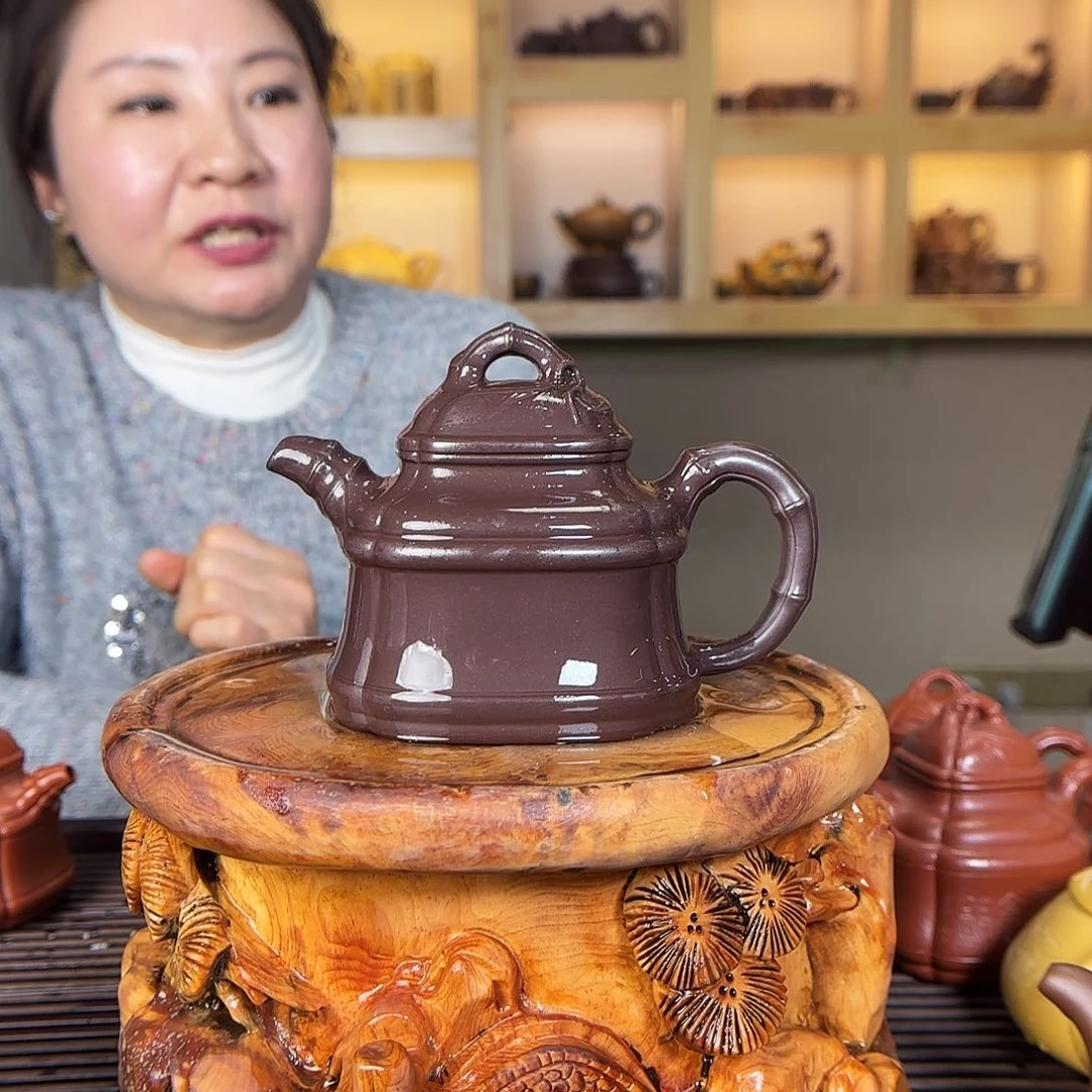 紫砂茶壶李桂敏老师300c c