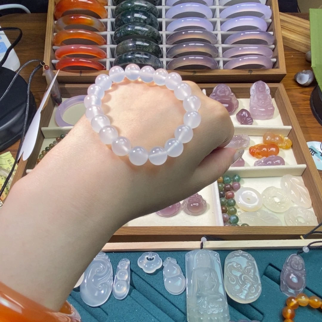 玛瑙/玉髓手链未镶嵌