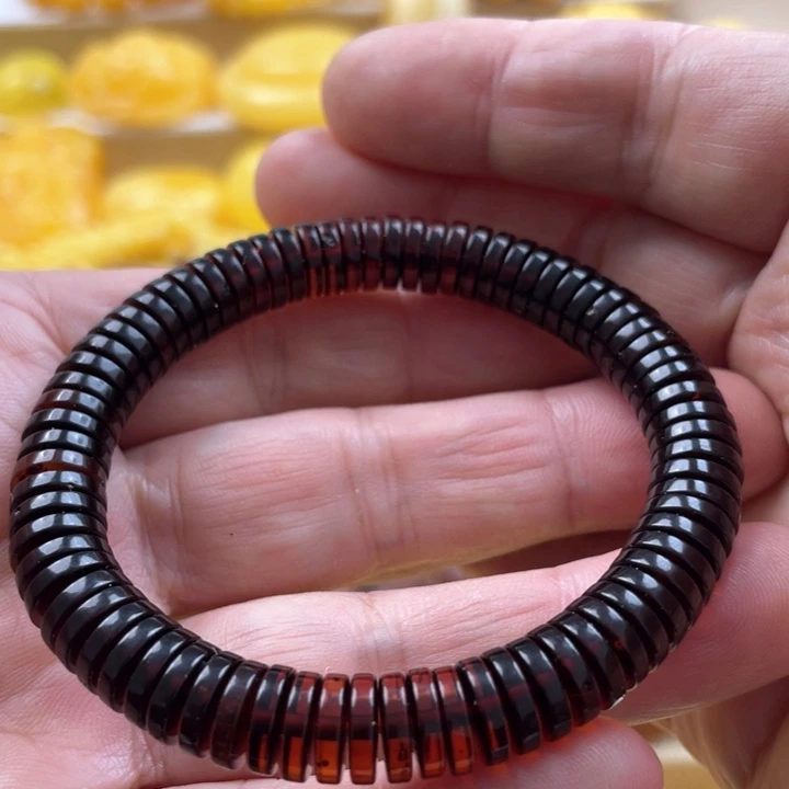 蜜蜡手串未镶嵌手串
