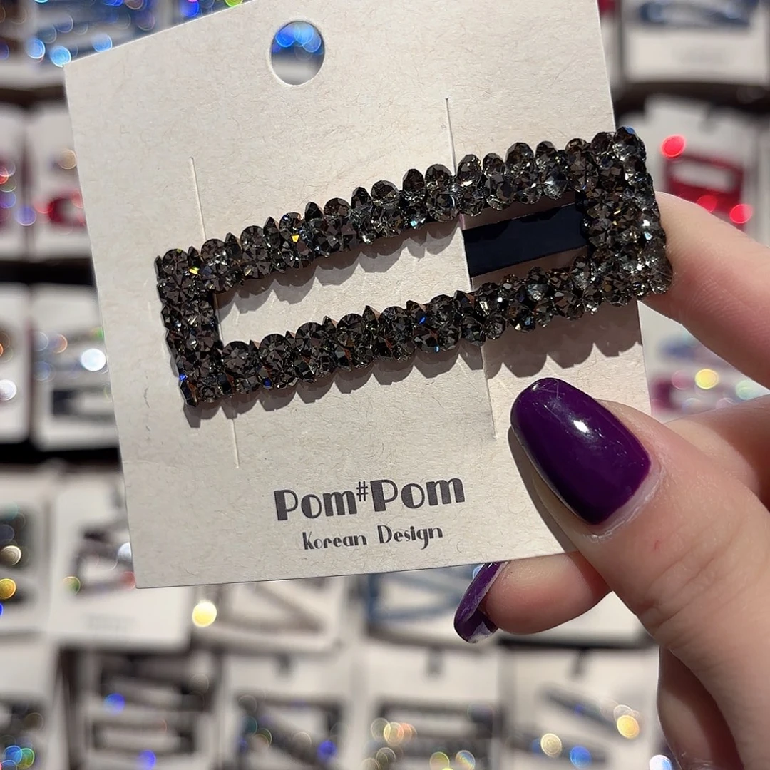 皮质铁合金枪色方形拜拜一个