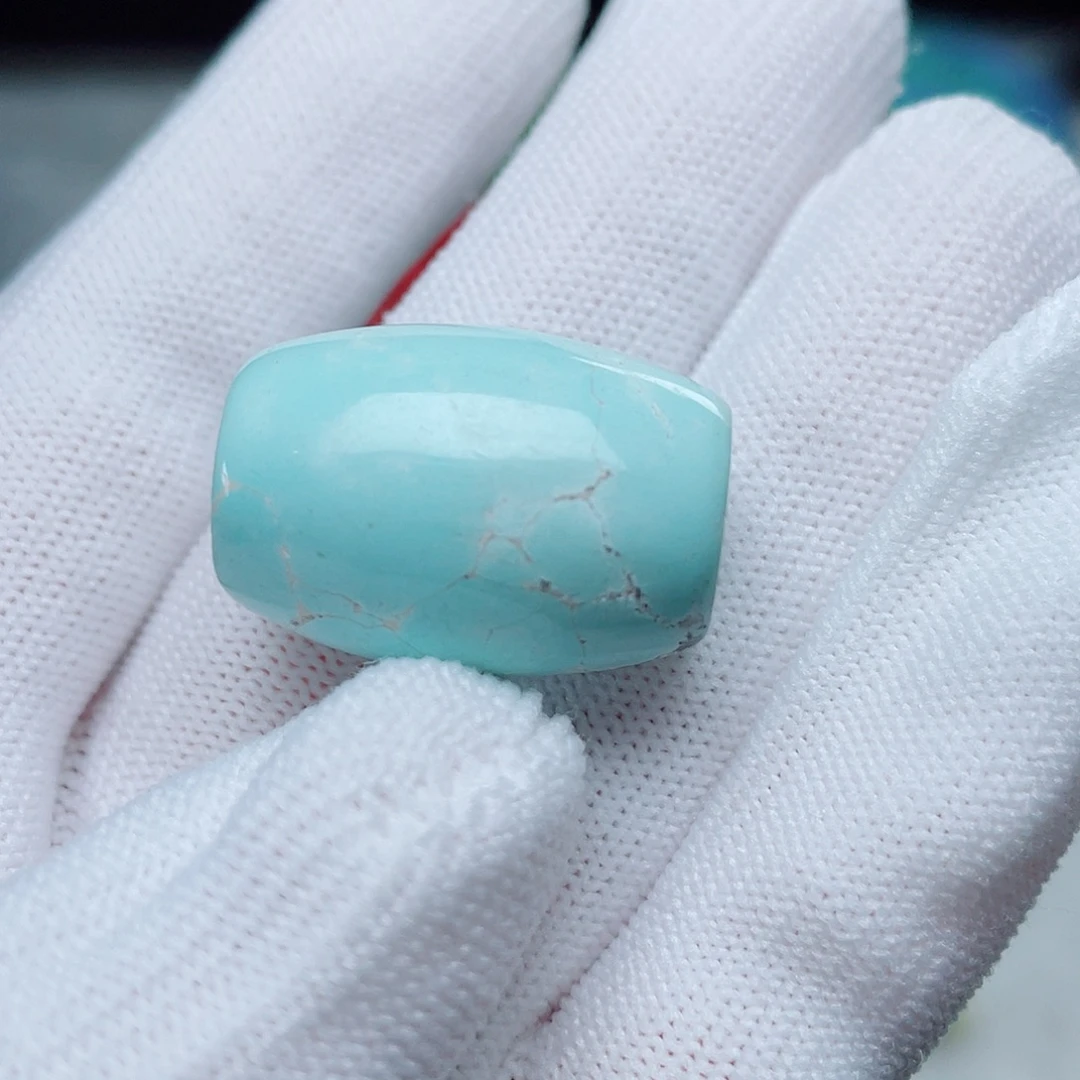 暖***脖绿松石未镶嵌珠宝奇石