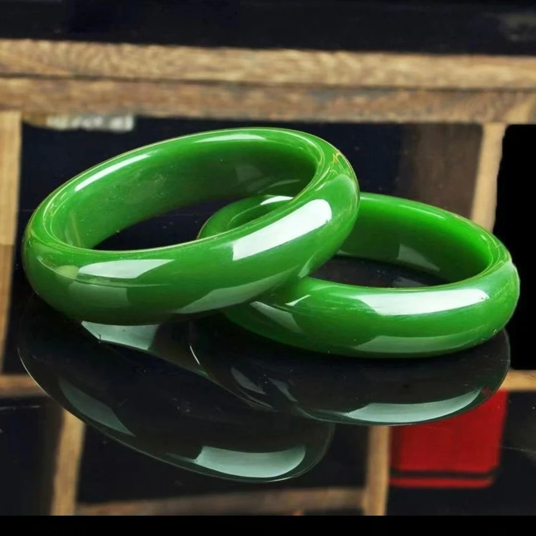 【现货现发】菠菜绿色手镯显贵气送妈妈ZD0534