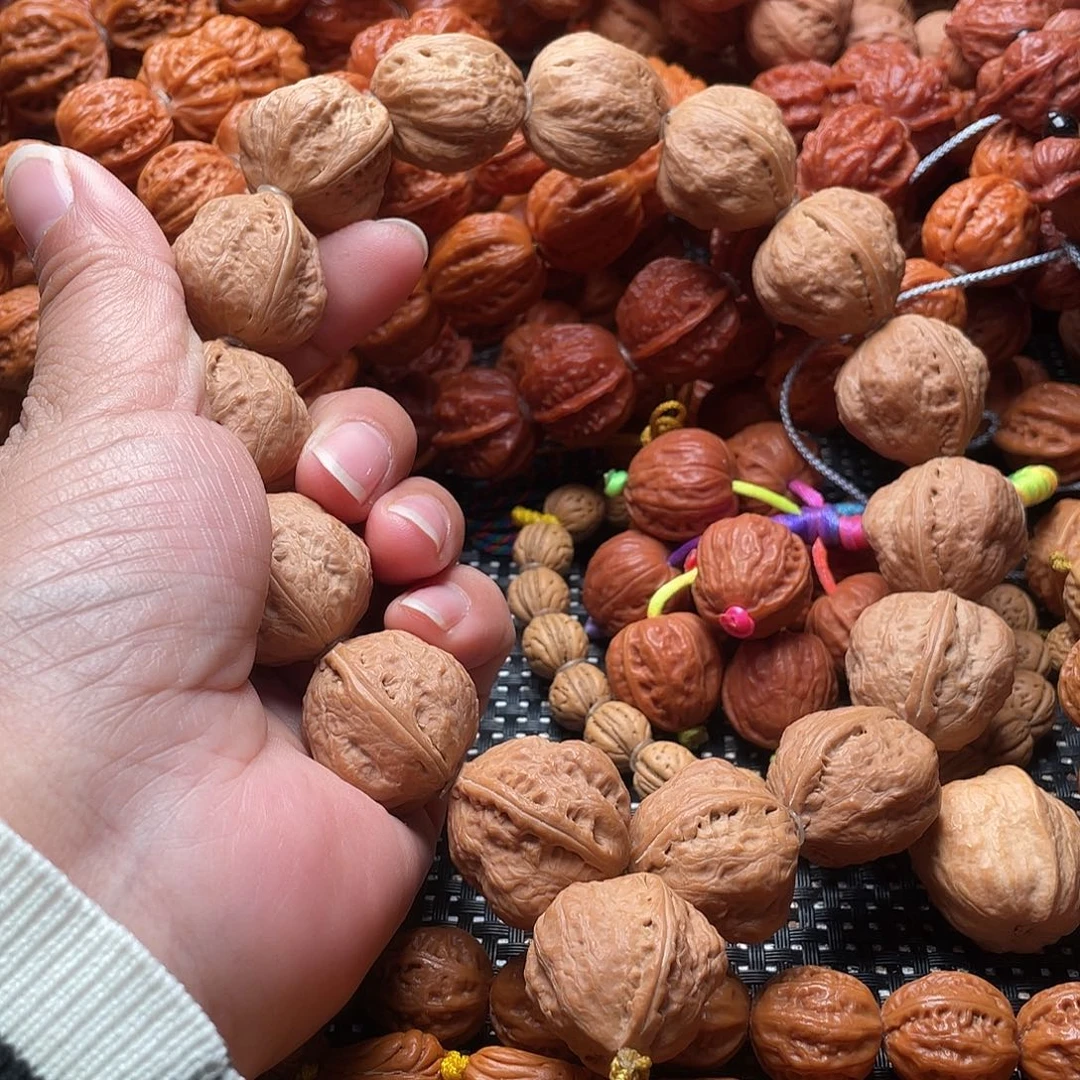 陆***叔手串文玩核桃金蟾